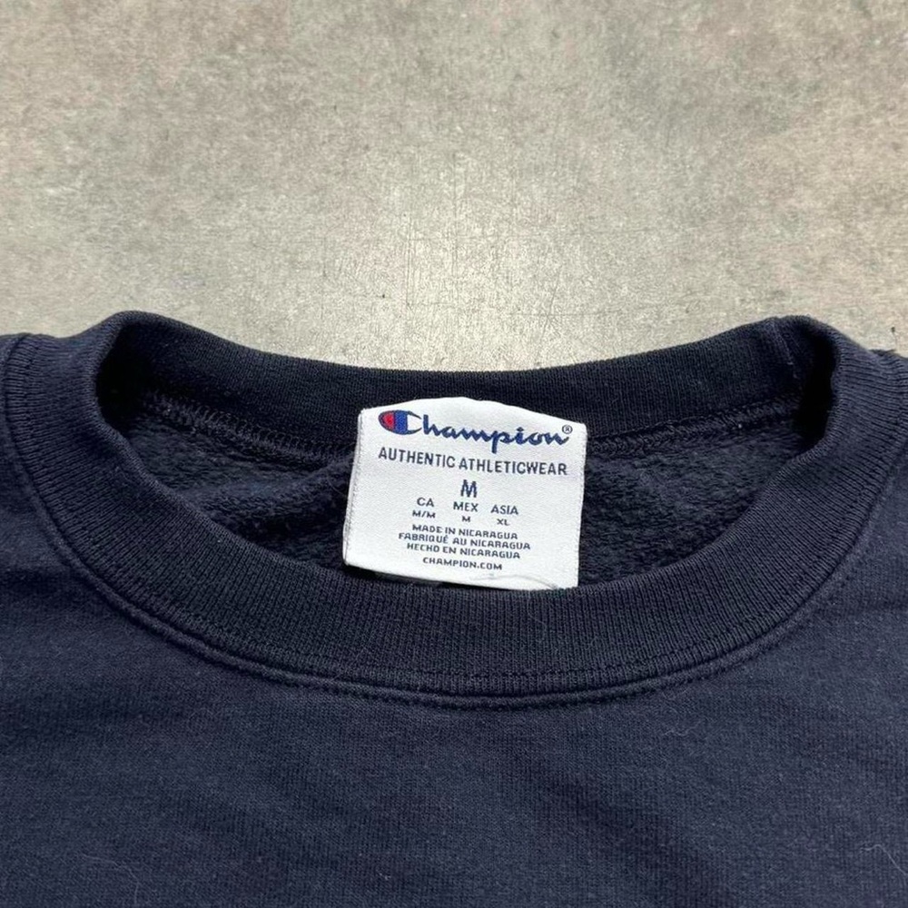 Champion Navy Honor Courage Commitment Crewneck S… - image 3